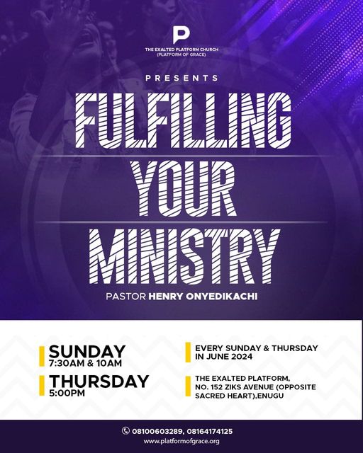 Fulfilling Your Ministry 5